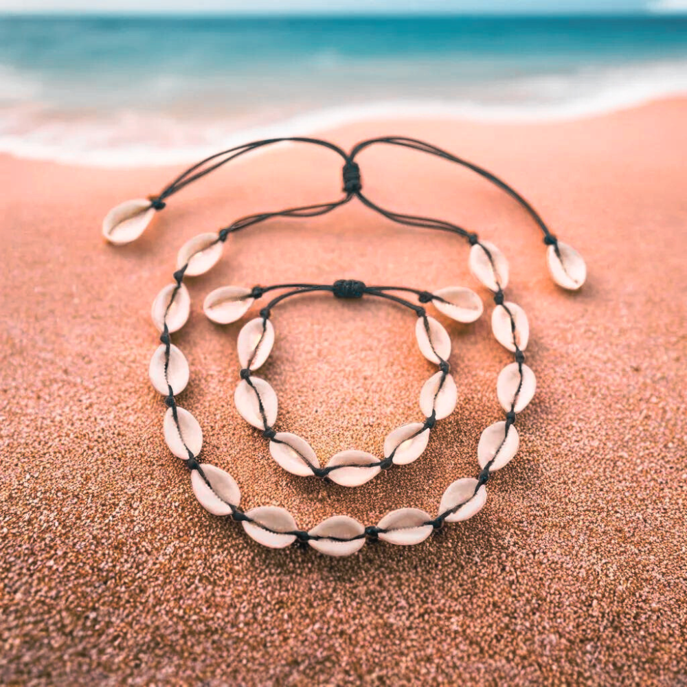 Conch Bracelet Choker Set - Radiate Beach Spirit