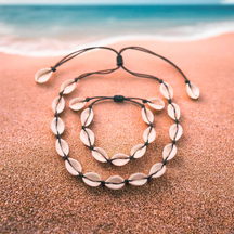 Conch Bracelet Choker Set - Radiate Beach Spirit