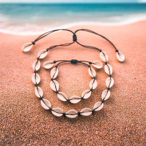 Conch Bracelet Choker Set - Radiate Beach Spirit